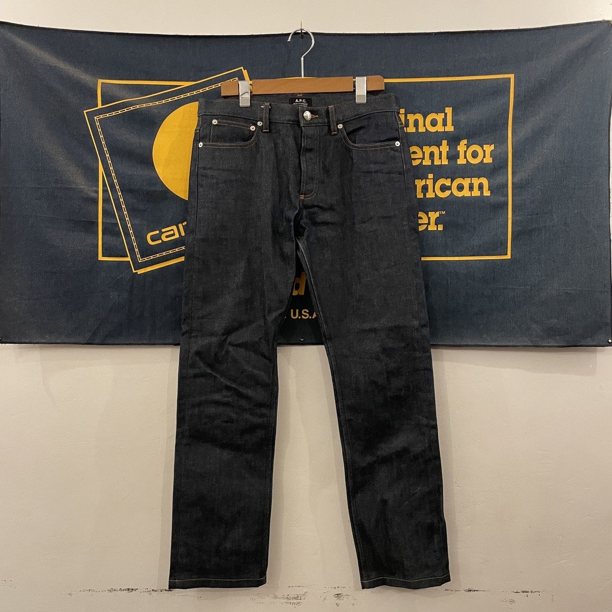 A.P.C. APC Indigo Denim Jeans Size US 30 / EU 46 - 1 Thumbnail