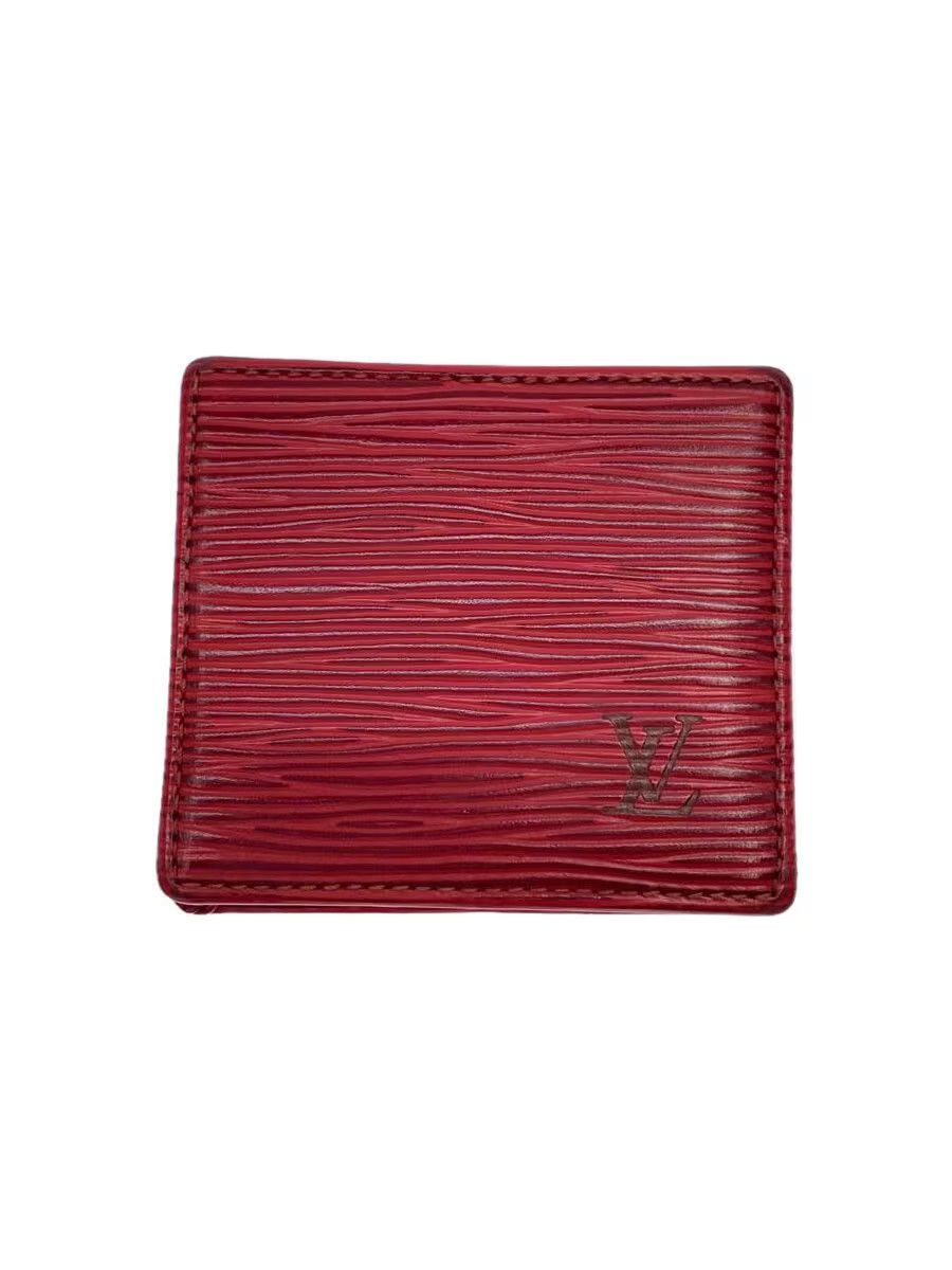 Louis Vuitton Louis Vuitton Epi Porte Monet Boite Leather Red Size ONE SIZE - 1 Thumbnail