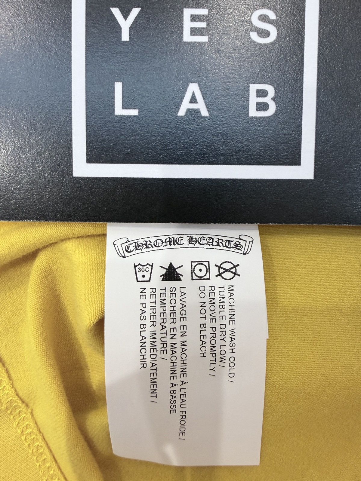 Chrome Hearts Chrome Hearts Yellow＆Black Horseshoe Logo Tank top Size M / US 6-8 / IT 42-44 - 9 Thumbnail