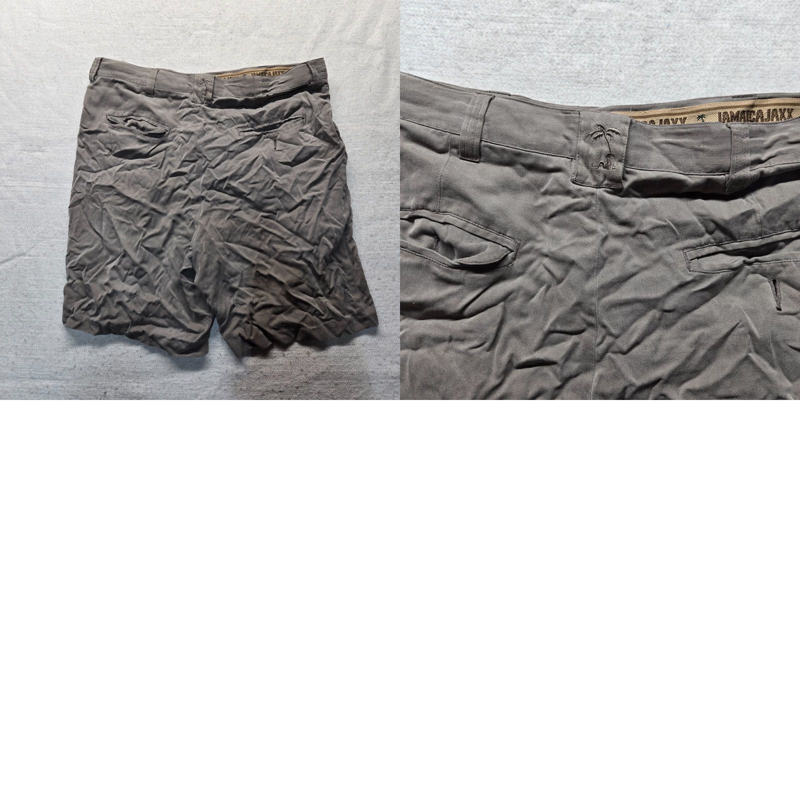 Vintage Jamaica Jaxx Pants Shorts Silk Beige 34 Adult Men 100% Silk Waist 34 Beige Jamaica Jaxx Pants Shorts Silk 34 Men Mens Size US 34 / EU 50 - 8 Thumbnail