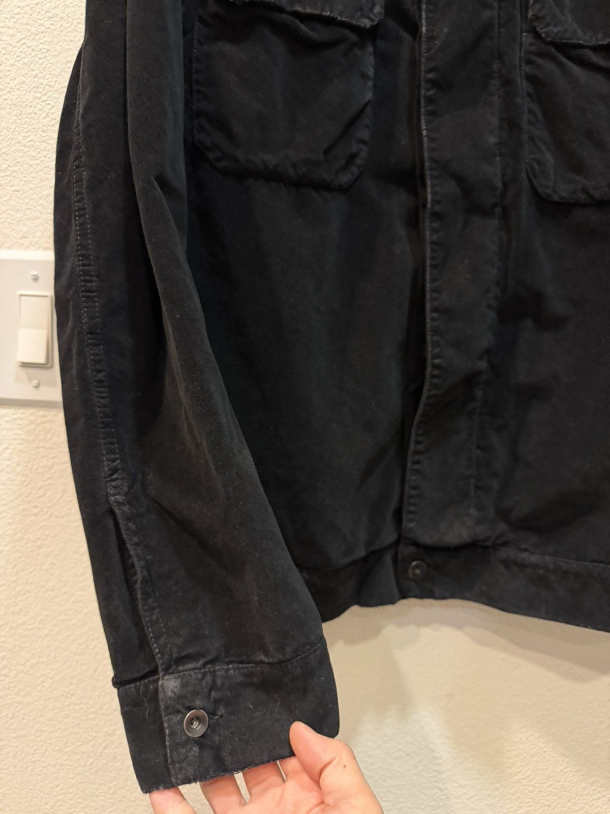 Rick Owens Olmar Mirta Velvet Worker Jacket M Size US M / EU 48-50 / 2 - 3 Thumbnail