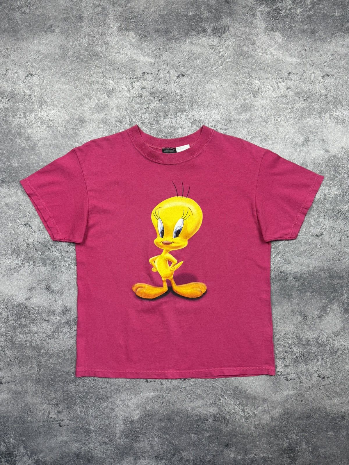 Vintage Vintage 90s Looney Tunes Tweety Bird Warner Bros Tee Shirt Size L / US 10 / IT 46 - 1 Thumbnail