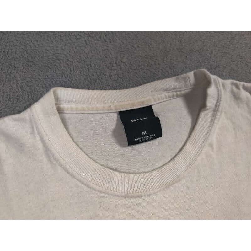 Huf HUF Shirt Adult Mens Medium White Insects Logo Size US M / EU 48-50 / 2 - 2 Thumbnail