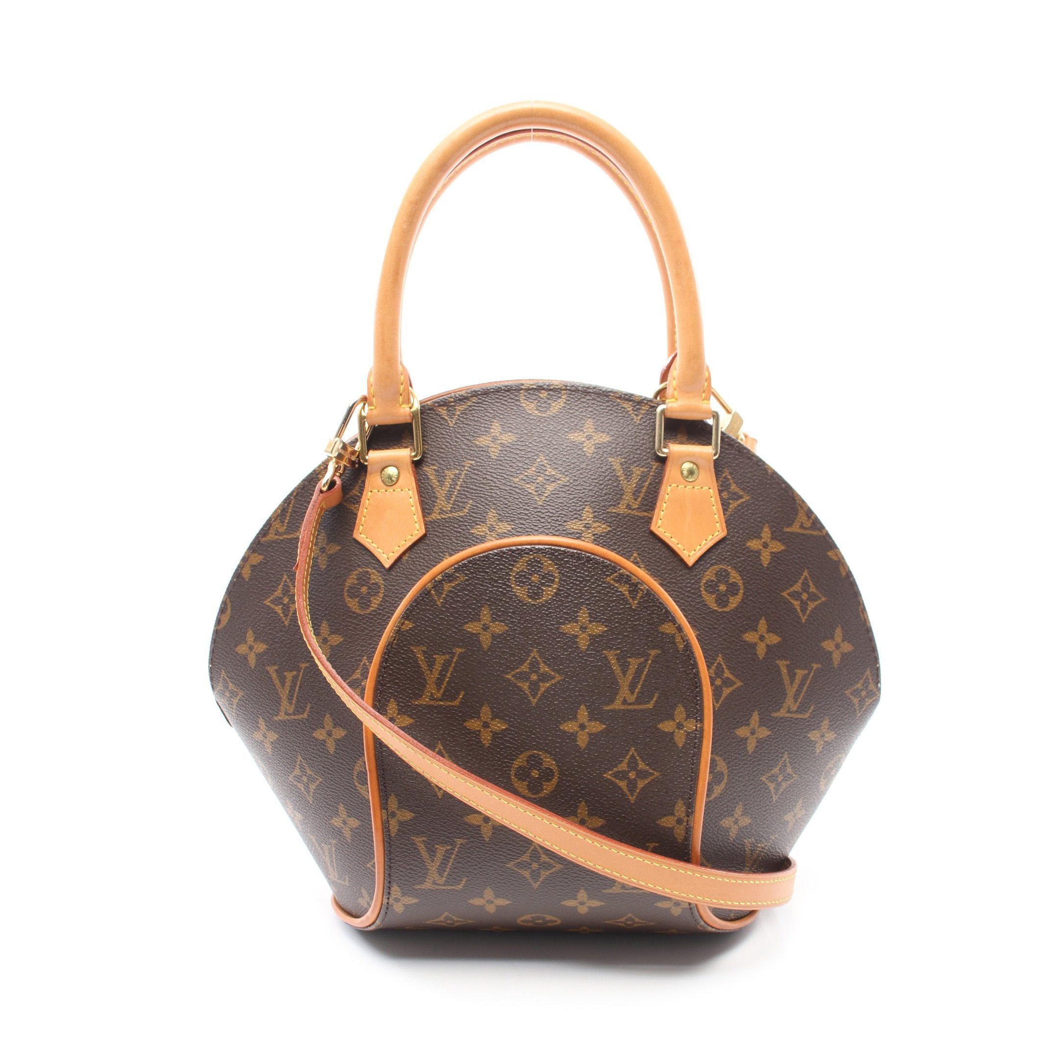 Louis Vuitton Louis Vuitton Ellipse Pm Monogram Handbag Leather Brown Size ONE SIZE - 1 Thumbnail