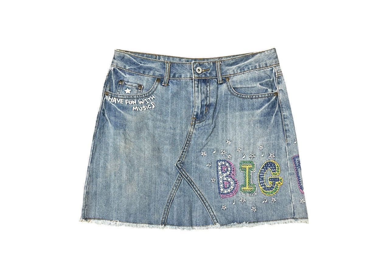 Hysteric Glamour Vintage Rough Natural Charm Mini Skirt Streetwear Size 31" - 1 Thumbnail