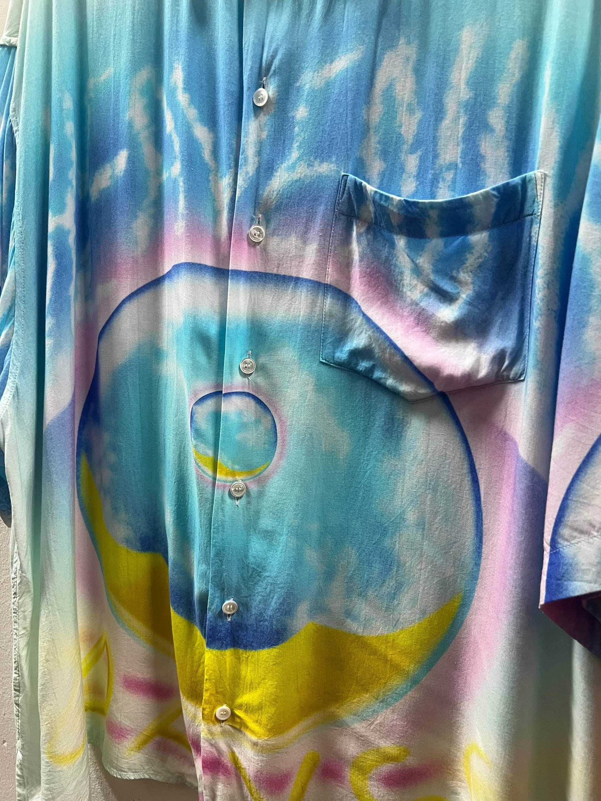 Celine SS22 Celine "Cosmic Cruiser" Heavenly Days Shirt Size US S / EU 44-46 / 1 - 7 Thumbnail