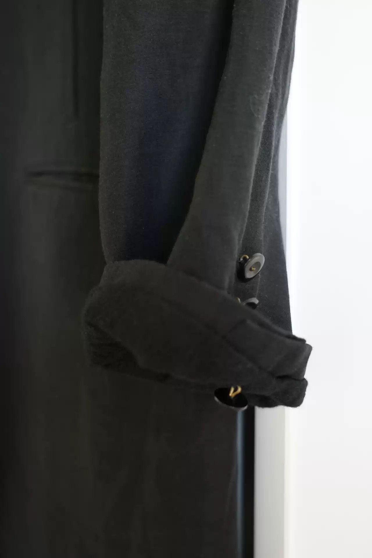 Yohji Yamamoto Yohji Yamamoto 09aw Sole Button Coat-2505 Size US XL / EU 56 / 4 - 4 Thumbnail
