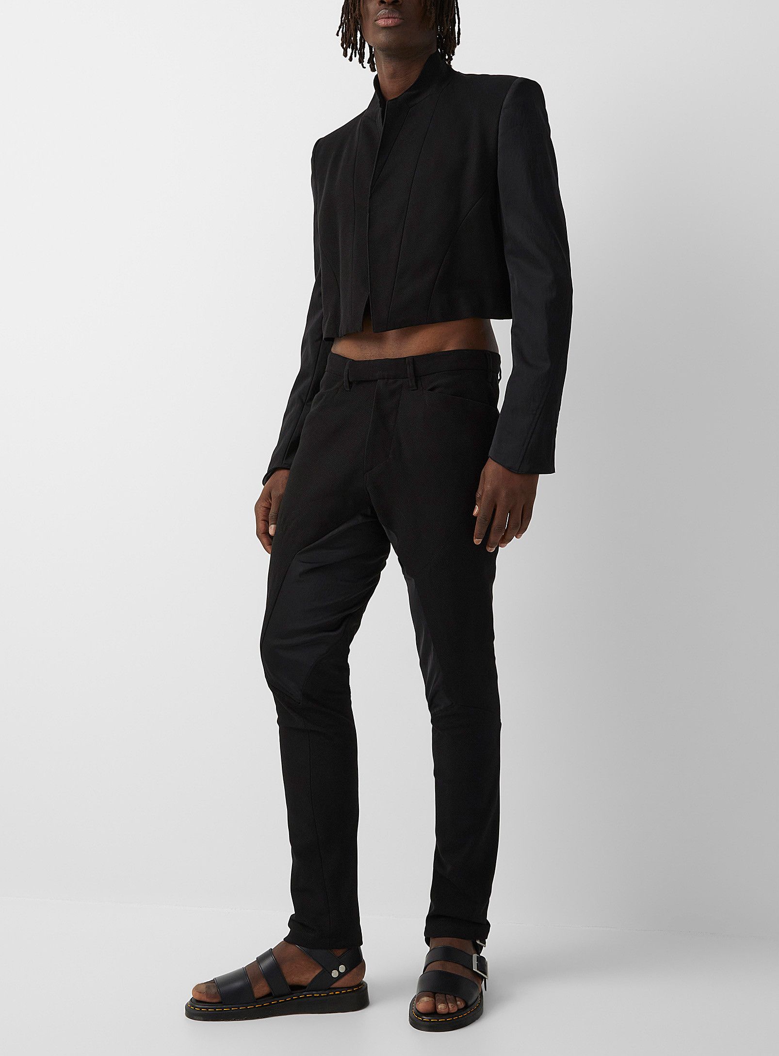 Julius BNWT SS23 JULIUS "GALLU" DUAL MATERIAL CROPPED JACKET 3 Size US L / EU 52-54 / 3 - 11 Thumbnail