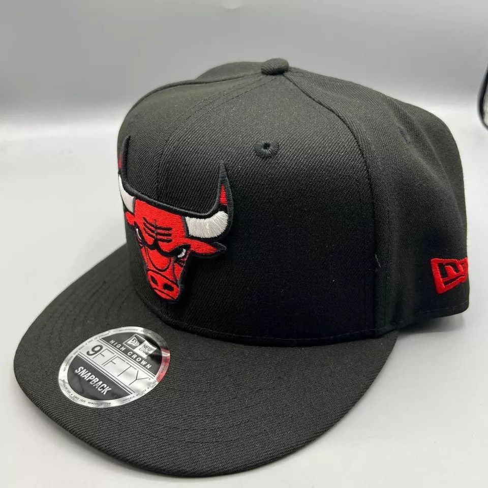 New Era Chicago Bulls Hat Men High Crown 9Fifty New Era SnapBack Cap Size ONE SIZE - 2 Thumbnail