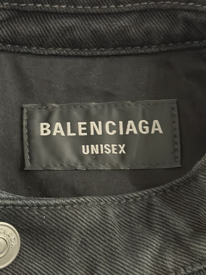 Balenciaga Denim Unity Racer Jacket Runway Size US S / EU 44-46 / 1 - 4 Thumbnail