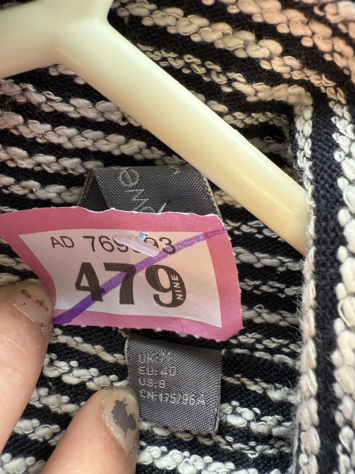 Other Sweaty Betty Rest Up Half Zip Striped Pullover Sweatshirt Size US M / EU 48-50 / 2 - 3 Thumbnail