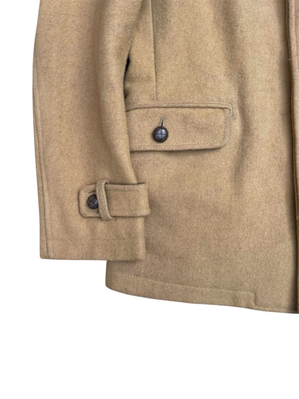 Ships Jet Blue Ships Jet Blue Tweed Jacket Quilted Lining Adjustable Cuffs Size US S / EU 44-46 / 1 - 6 Thumbnail