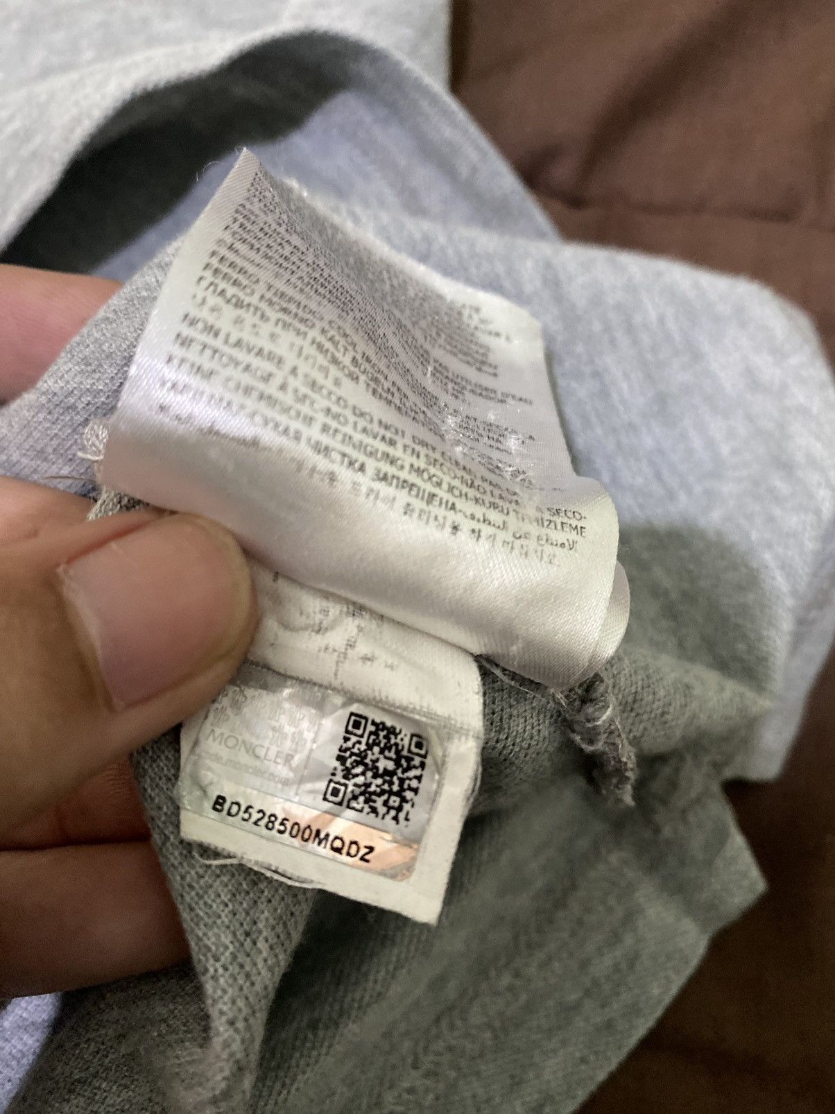Moncler × Moncler Grenoble Moncler maglia polo grey Size US M / EU 48-50 / 2 - 6 Thumbnail