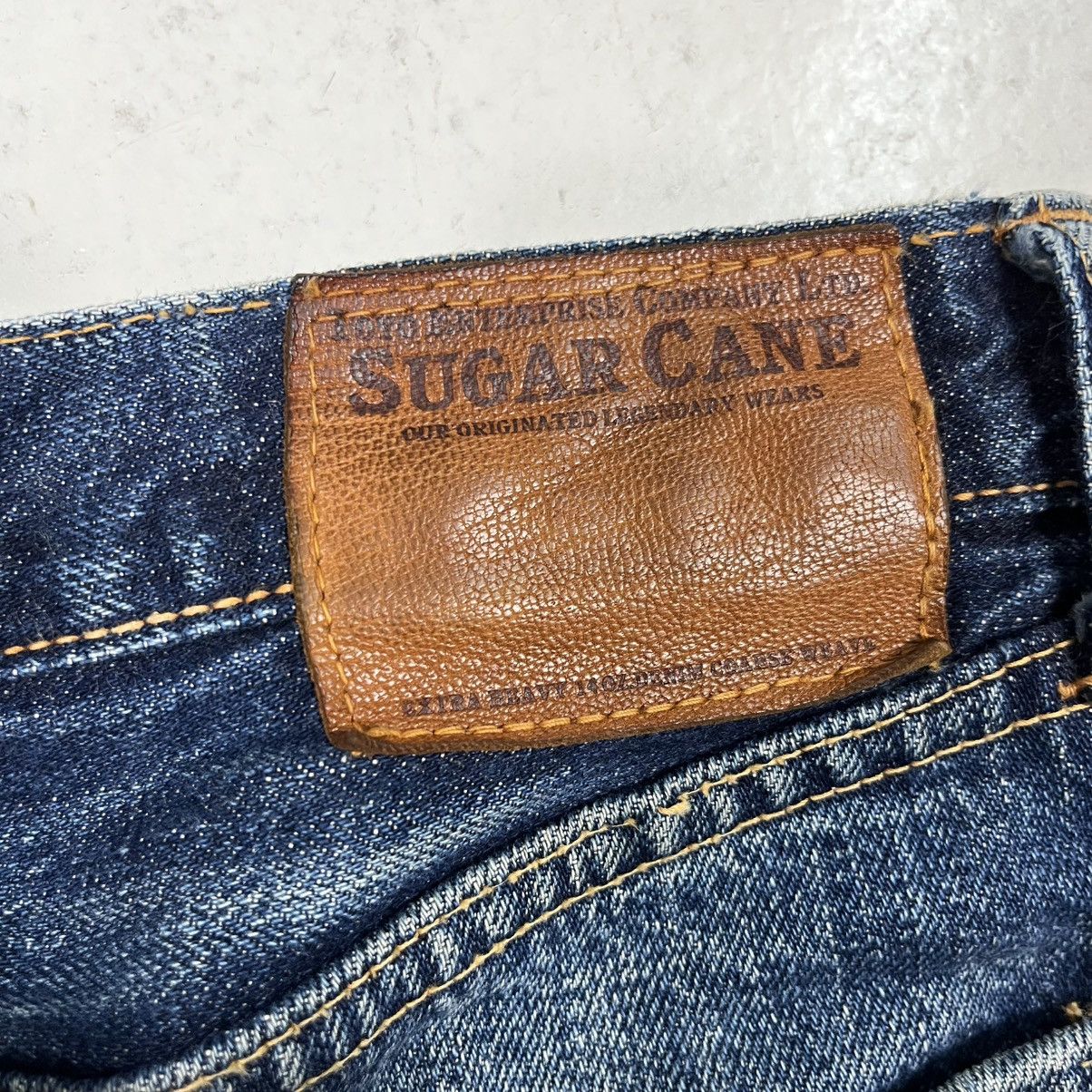 Sugar Cane Vintage Sugar Cane Distressed Selvedge Denim Jeans Size US 30 / EU 46 - 19 Thumbnail
