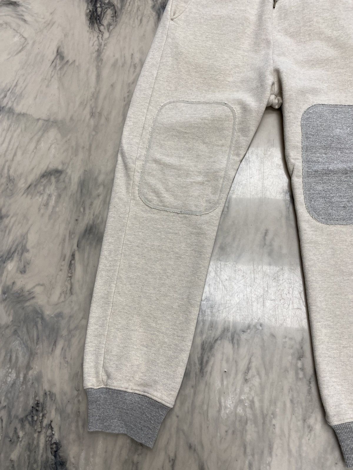 Kapital Kapital fleece patchwork sweatpants grey small authentic Size US 32 / EU 48 - 3 Thumbnail