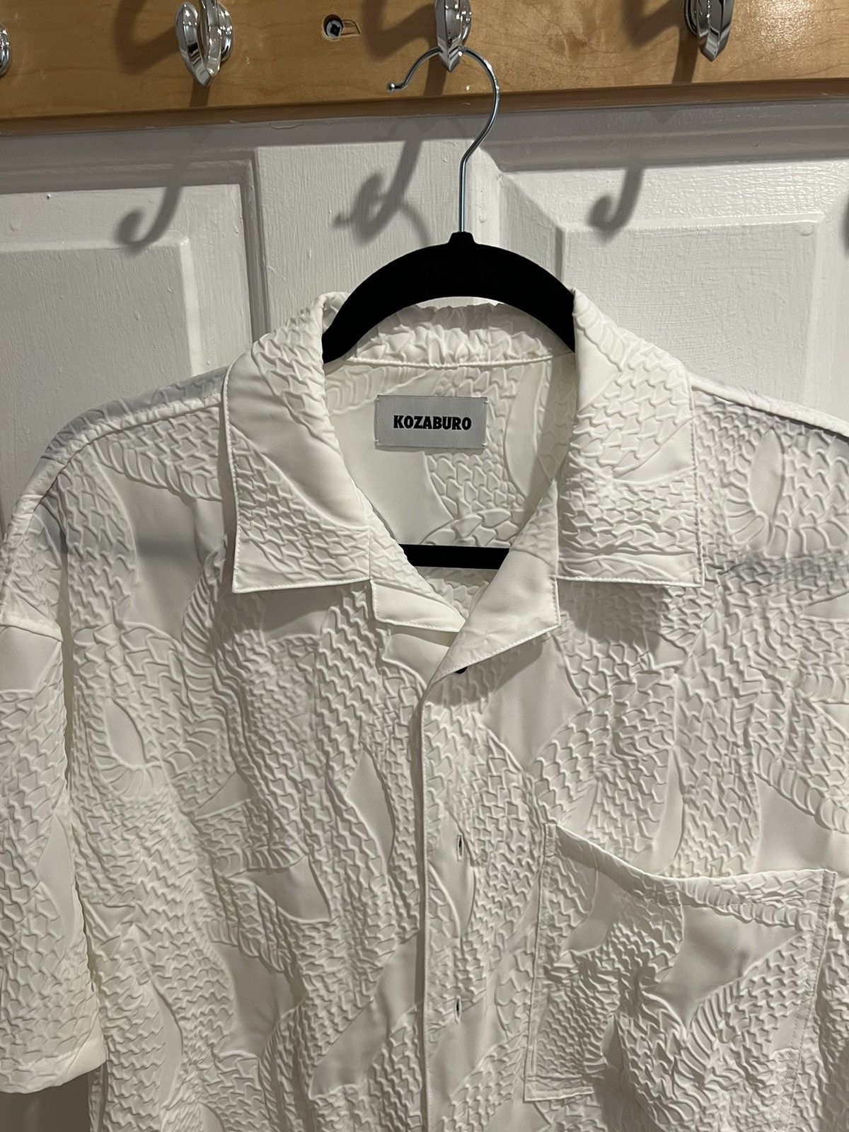 KOZABURO Kozaburo Snake Embossed Shirt Size US S / EU 44-46 / 1 - 2 Thumbnail