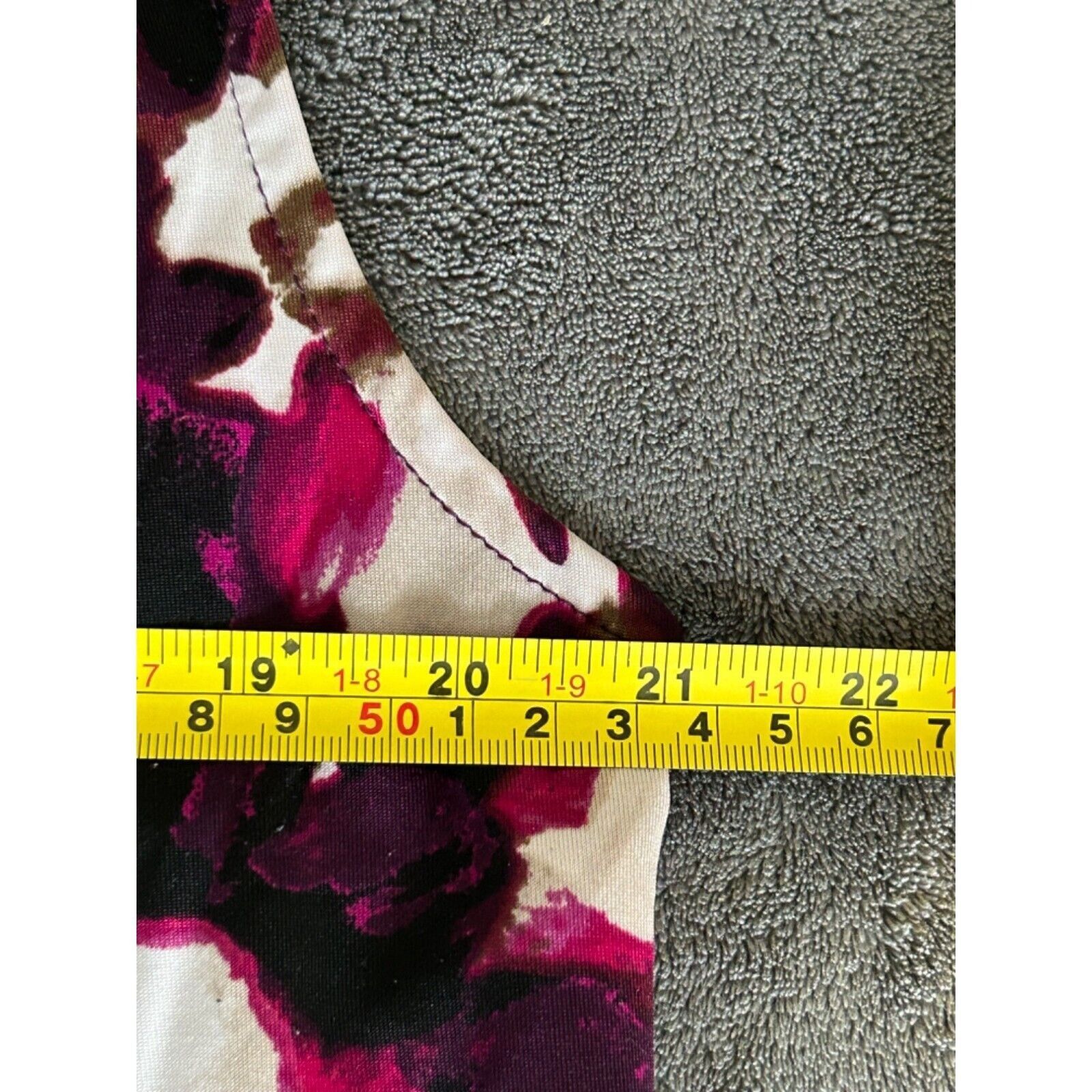Faded Glory Faded Glory Plus Size Purple Sleeveless Floral Top Size XXL Size 3XL / US 20-22 - 5 Thumbnail