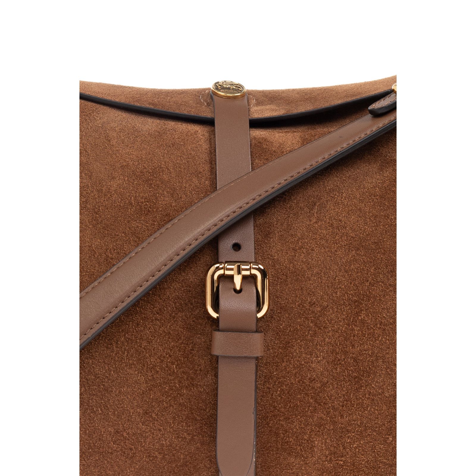 Etro ETRO Pony Medium Brown Suede Shoulder Bag New And Authentic Size ONE SIZE - 5 Thumbnail