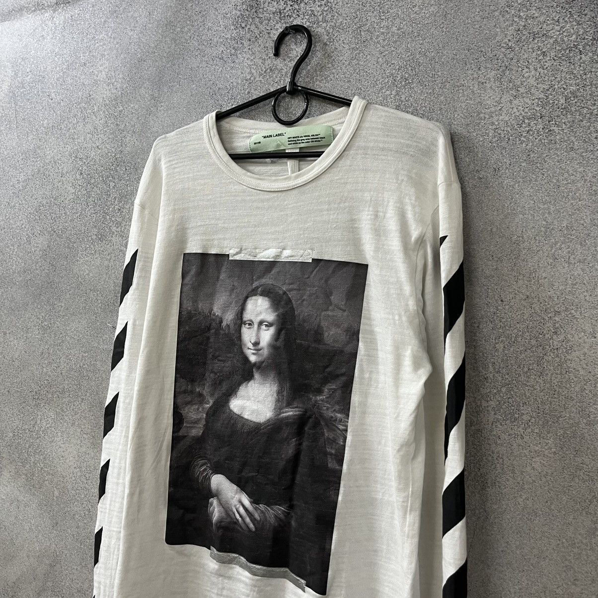 Off-White Off white Monalisa Long Sleeve TEE Size US S / EU 44-46 / 1 - 2 Thumbnail