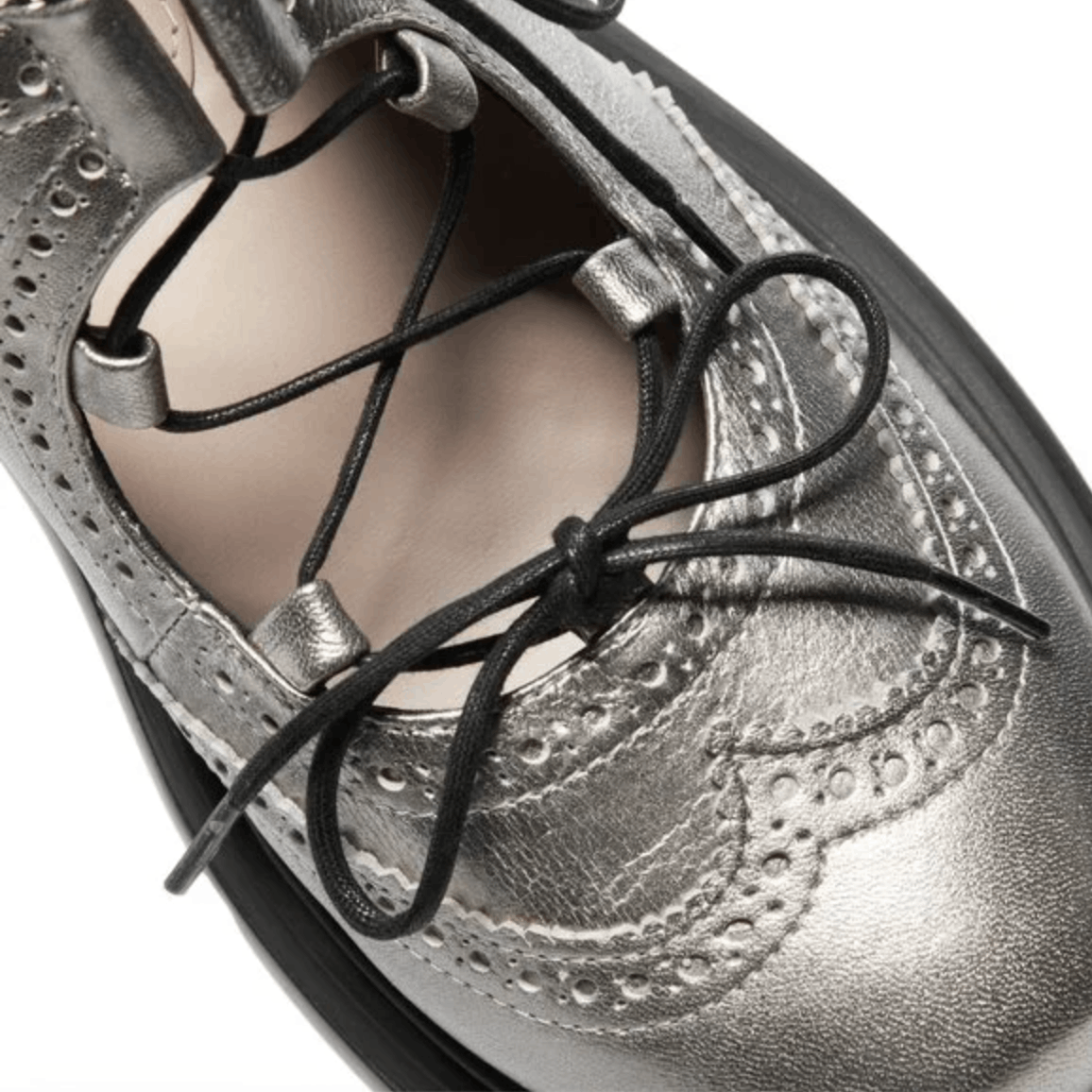 Simone Rocha NEW IN BOX Simone Rocha Platform Ghillie Mary Jane Loafer Size US 8 / IT 38 - 5 Thumbnail