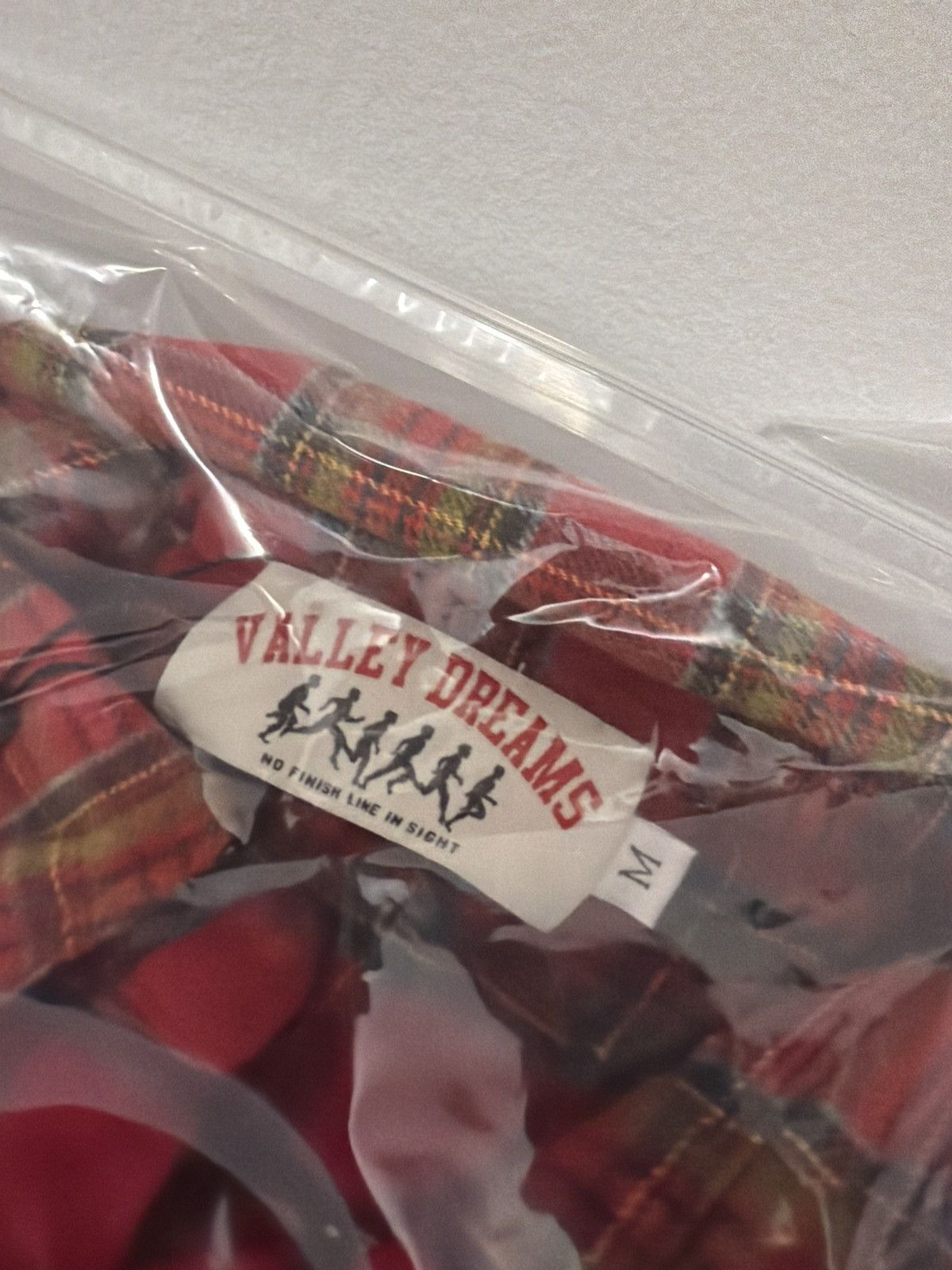 Vale Vale Flannel Rhinestone Red Web Size US M / EU 48-50 / 2 - 4 Thumbnail