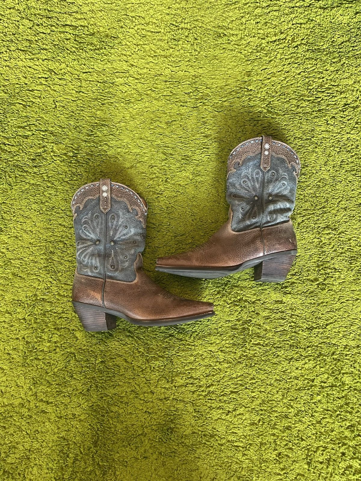 Ariat Ariat western cowboy style real leather boots Size US 10 / EU 43 - 1 Thumbnail