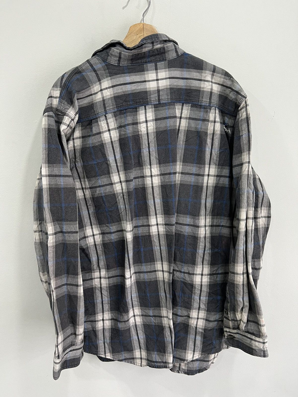 Carhartt Vintage Carhartt Button Up Shirt Plaid xl tall Size US XL / EU 56 / 4 - 4 Thumbnail