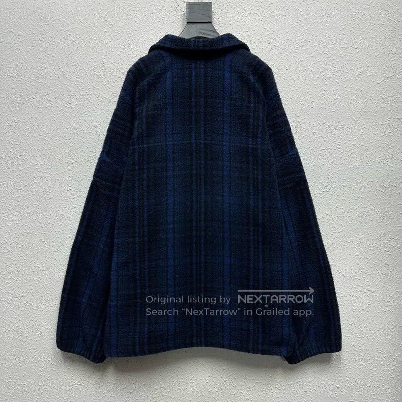 Balenciaga Balenciaga Sporty b embroidery wool tweed zipper jacket Size US S / EU 44-46 / 1 - 2 Thumbnail