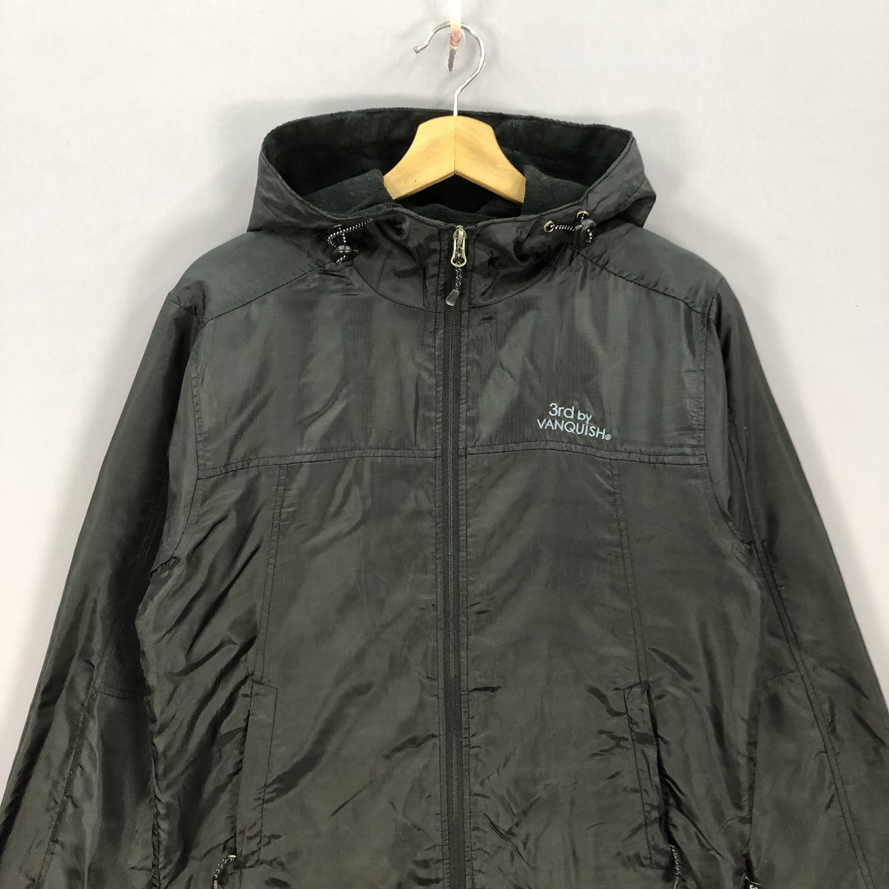 Japanese Brand Vintage 3rd by Vanquish Windbreaker Fleece Zipper Jacket Size US M / EU 48-50 / 2 - 3 Thumbnail