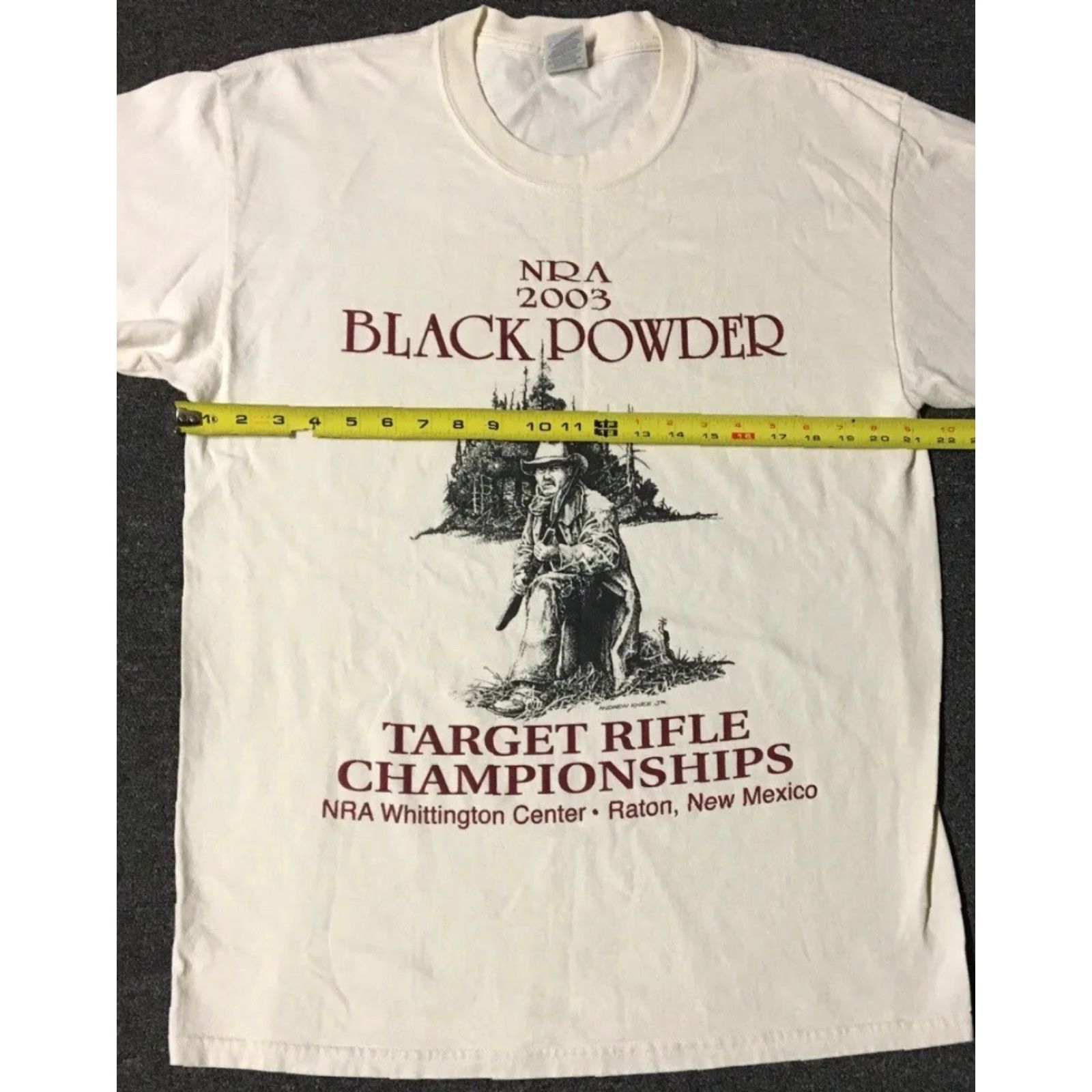 Vintage VINTAGE NRA Target Rifle Championship Shirt L Men Size US L / EU 52-54 / 3 - 6 Thumbnail