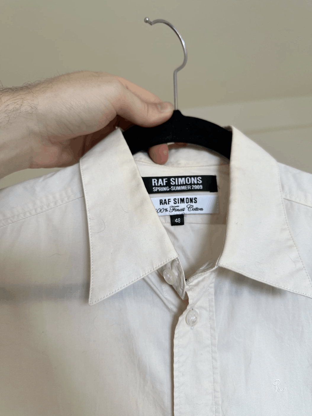 Raf Simons Raf Simons SS 2009 Short Sleeve Button Up Shirt Size US S / EU 44-46 / 1 - 4 Thumbnail