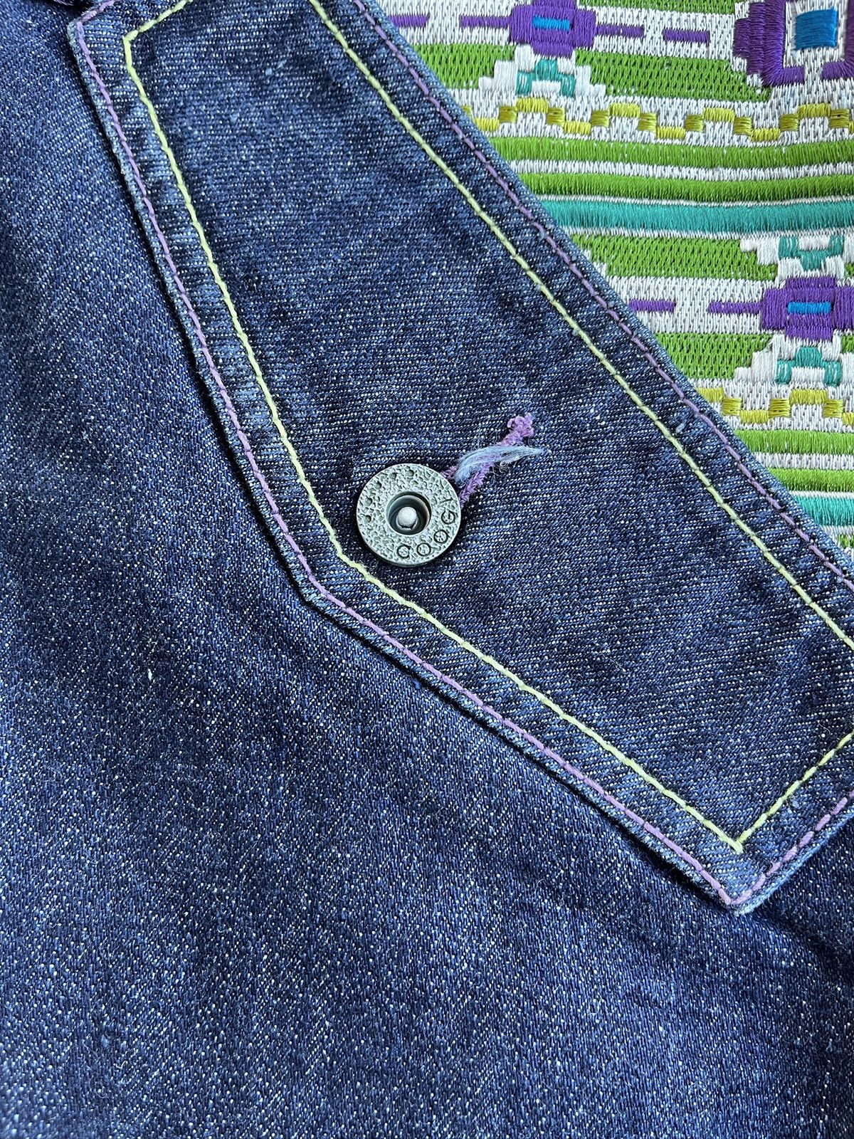 Coogi Vintage 1990s Coogi Embroidered Pocket Jeans (unisex) Size US 36 / EU 52 - 15 Thumbnail