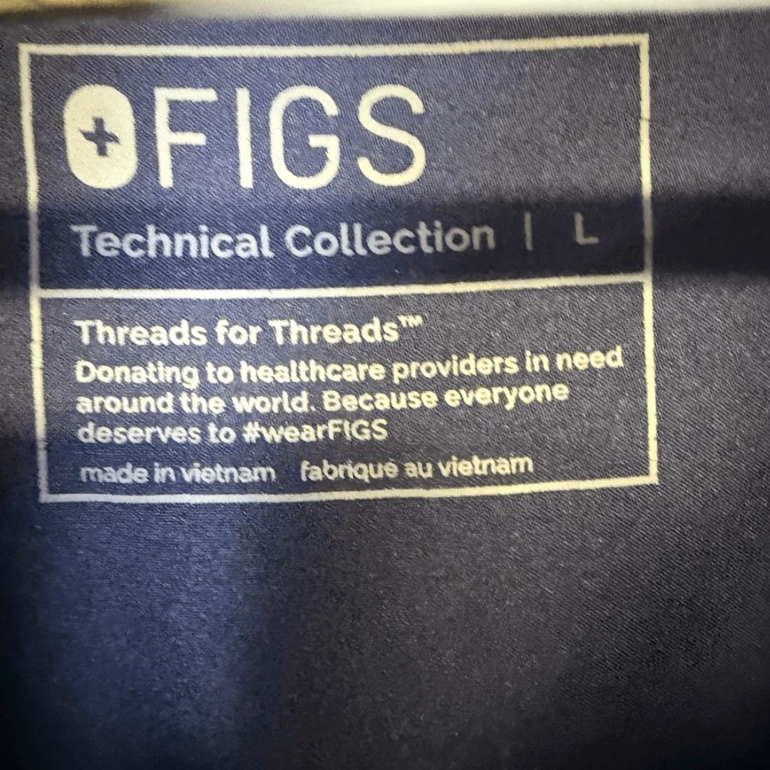 Vintage Figs Technical Collection Shirt Blue L Mens Long Sleeve 1/4 Zip Pullover Size L / US 10 / IT 46 - 2 Thumbnail