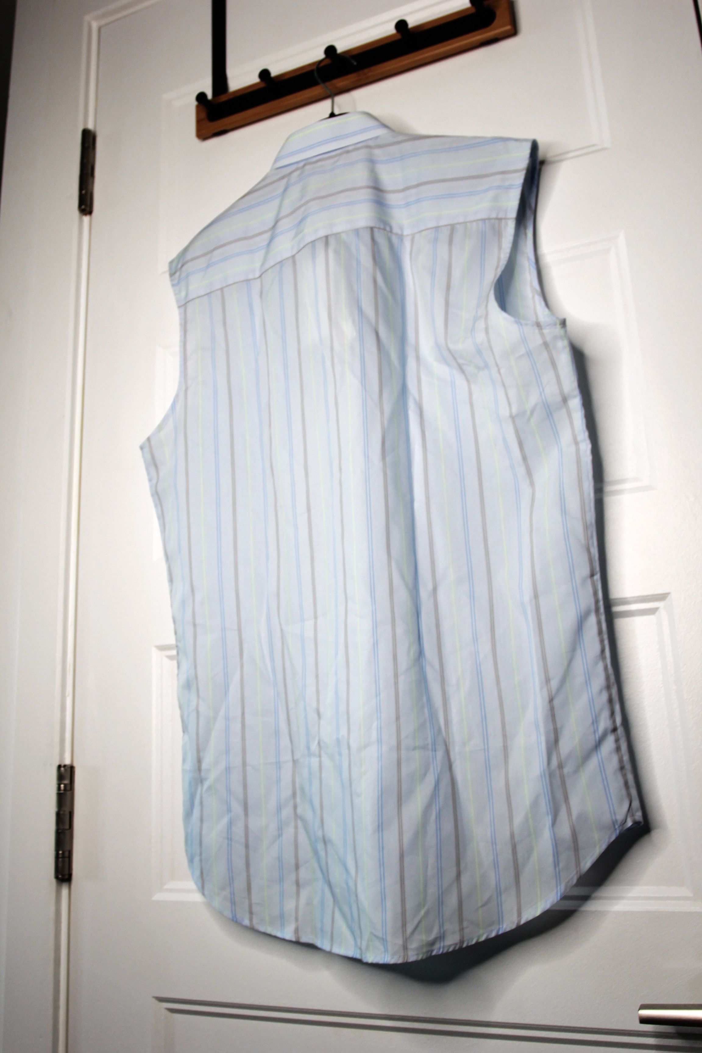 Ernest W. Baker BNWT SS23 ERNEST W. BAKER STRIPED SLEEVELESS SHIRT 46 Size US S / EU 44-46 / 1 - 7 Thumbnail