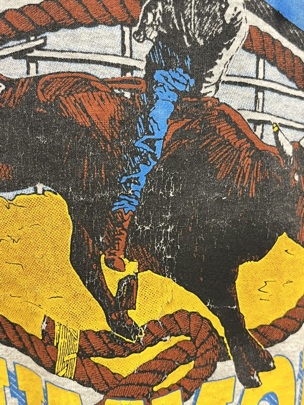 Vintage Drummond Montana Rodeo Shirt Size US XL / EU 56 / 4 - 4 Thumbnail