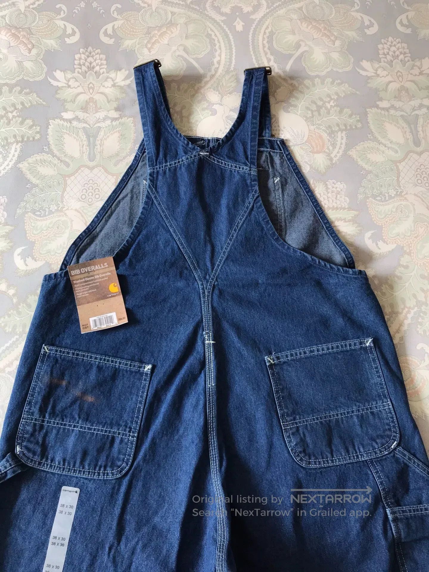 Carhartt Carhartt R07 Denim Overalls W38L30. Size US 38 / EU 54 - 2 Thumbnail