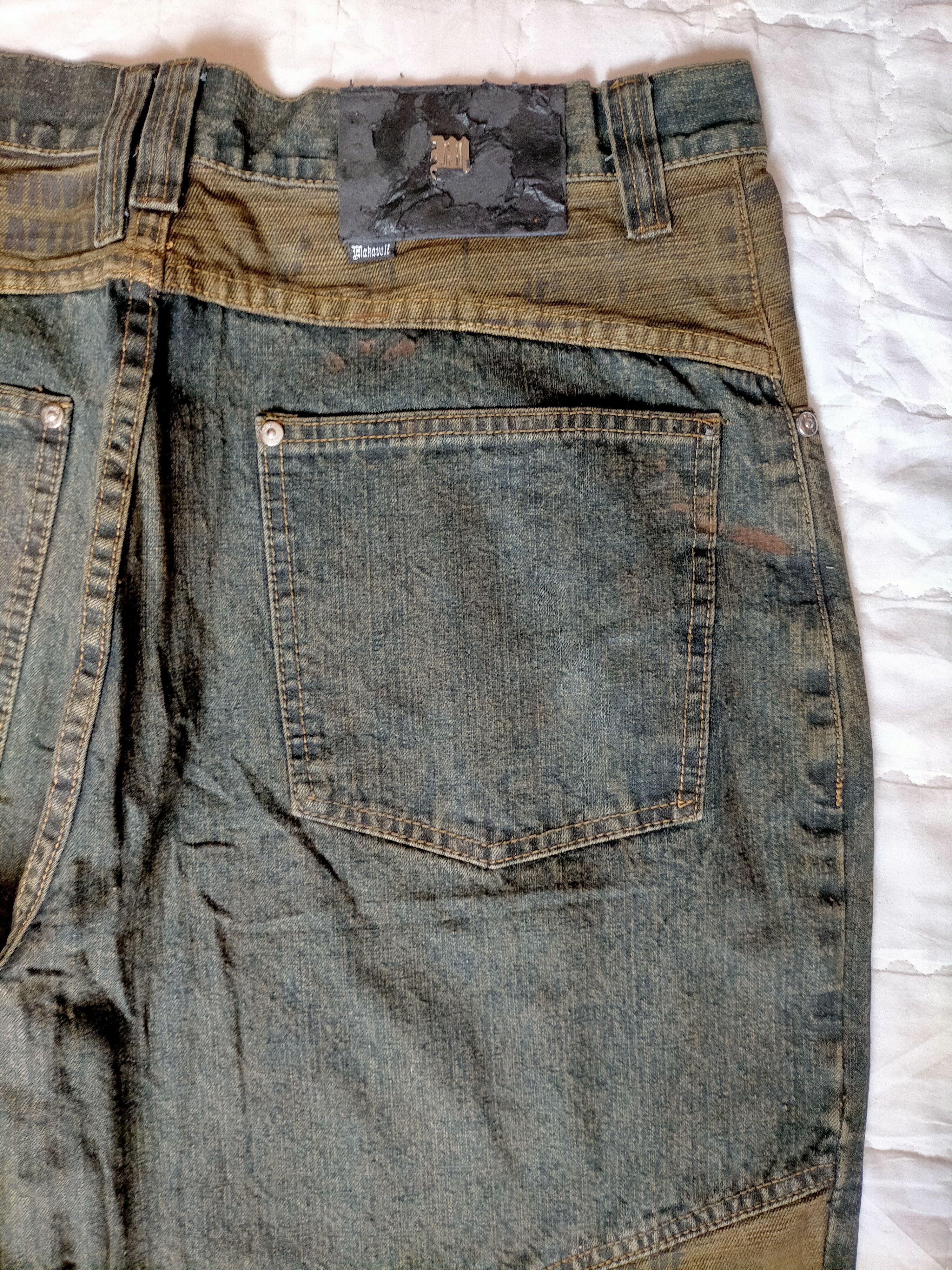 Makaveli Makaveli Tupac Baggy Denim Pants Size US 34 / EU 50 - 6 Thumbnail