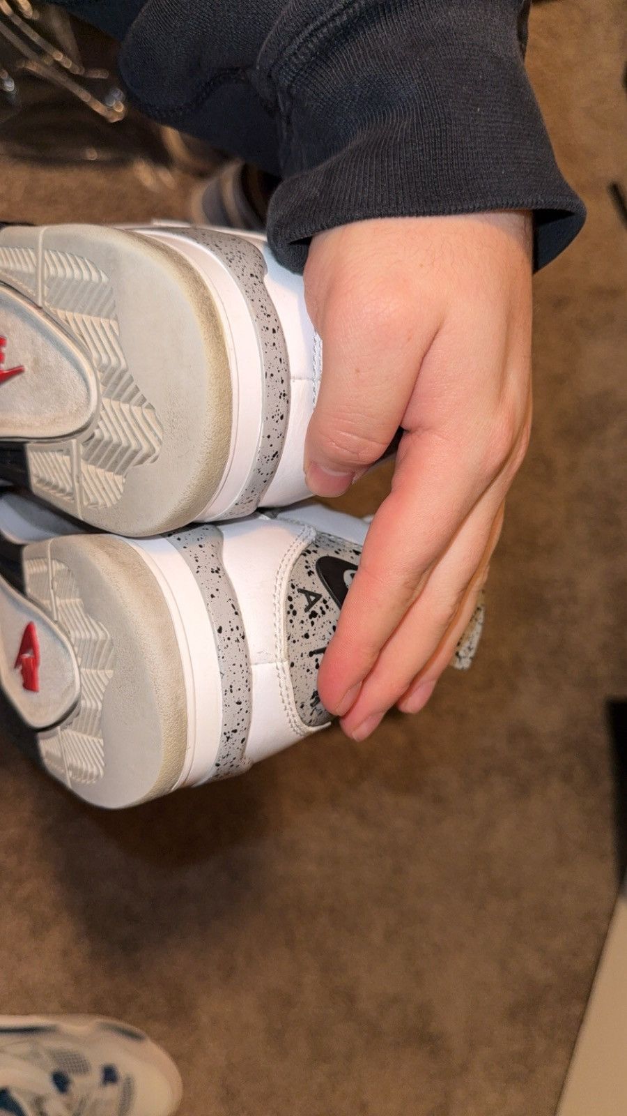 Jordan Brand Jordan 4 white cement - 2016 Size US 9 / EU 42 - 7 Thumbnail
