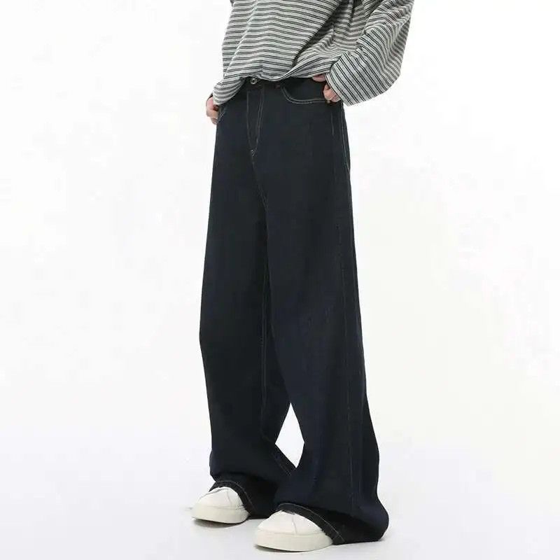 Japanese Brand Casual Korean Style Steaight Fit Denim Jeans Size US 30 / EU 46 - 2 Thumbnail