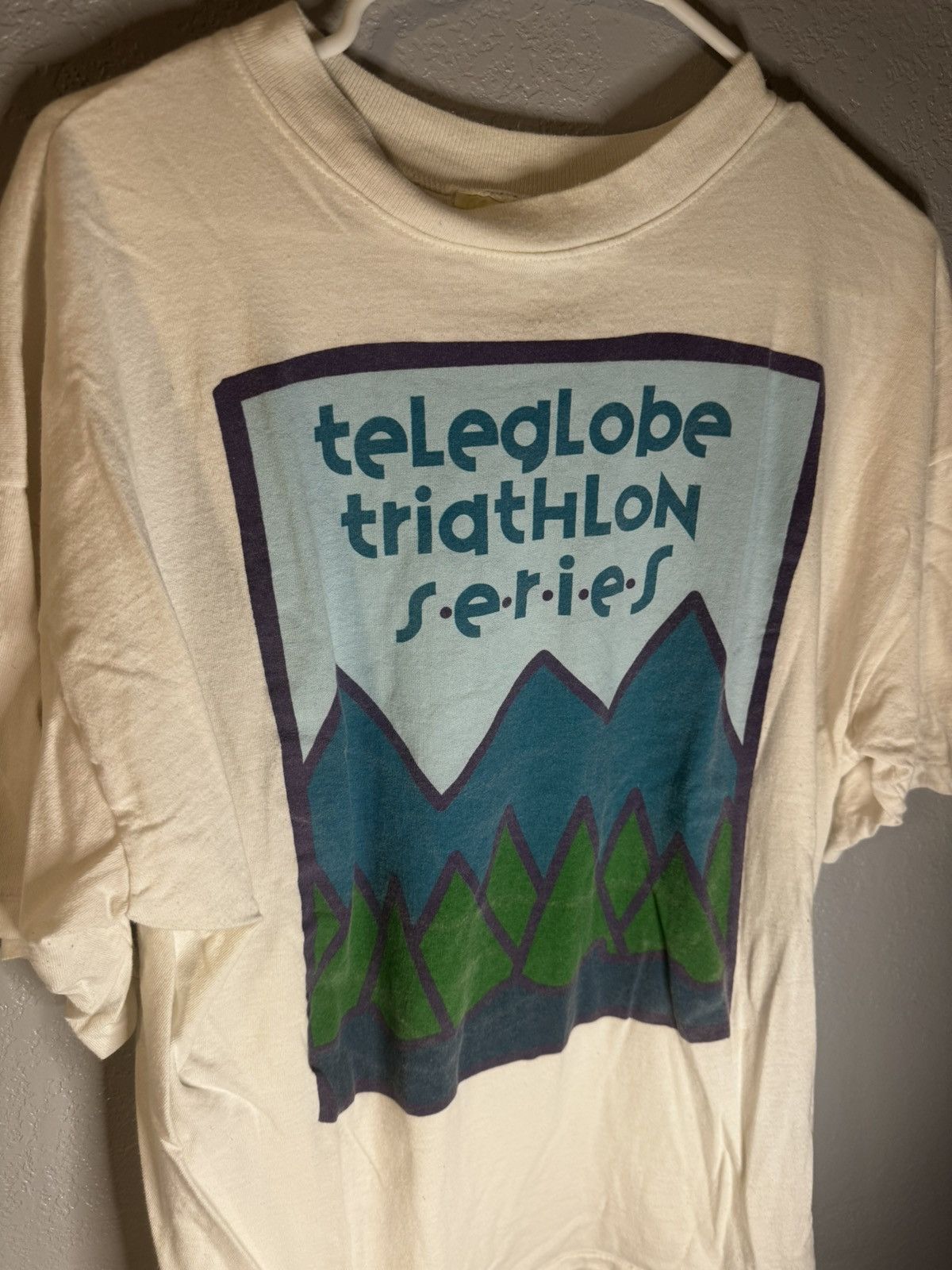 Vintage Vintage 1992 Triathlon Tee Size US XL / EU 56 / 4 - 3 Thumbnail
