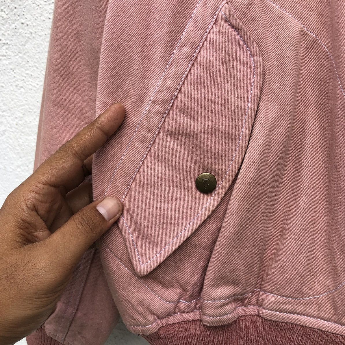 Pink House Vintage 90s Pink House Shimpa Club Bomber Jacket Size US M / EU 48-50 / 2 - 4 Thumbnail