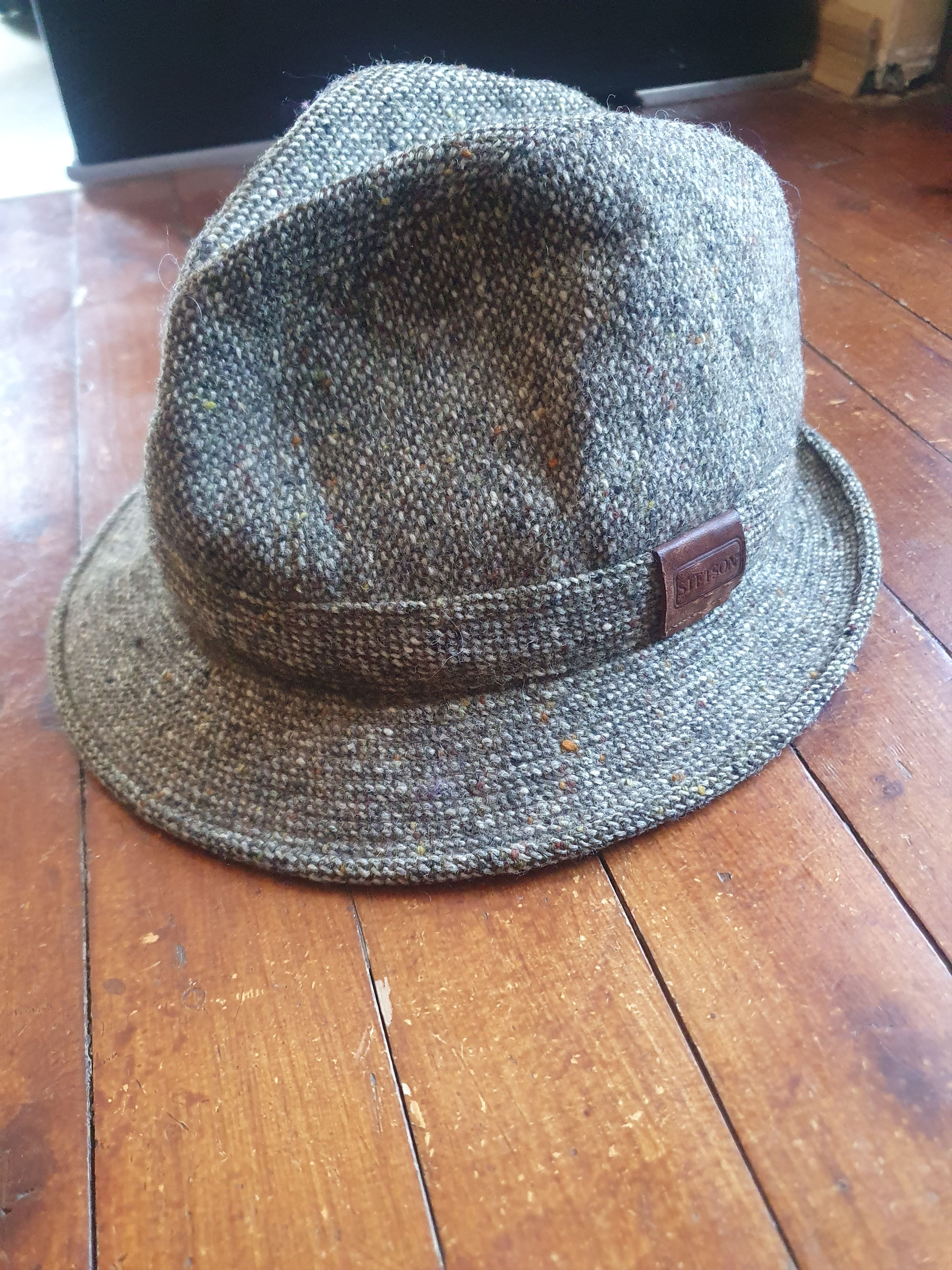 Stetson Stetson Tweet Fedora Wool Hat sz 58/ 7 1/4 Size ONE SIZE - 5 Thumbnail