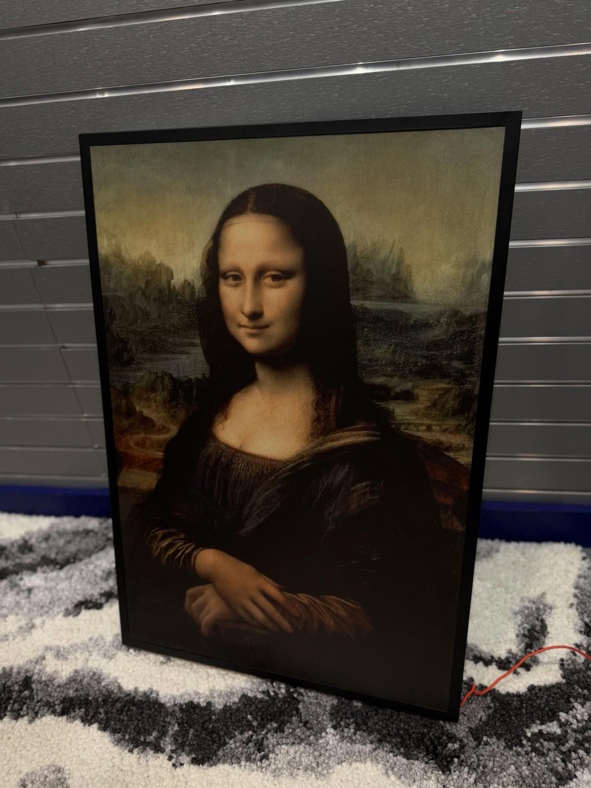 IKEA x Off-White Virgil Abloh 'Mona Lisa' Backlit Authentic