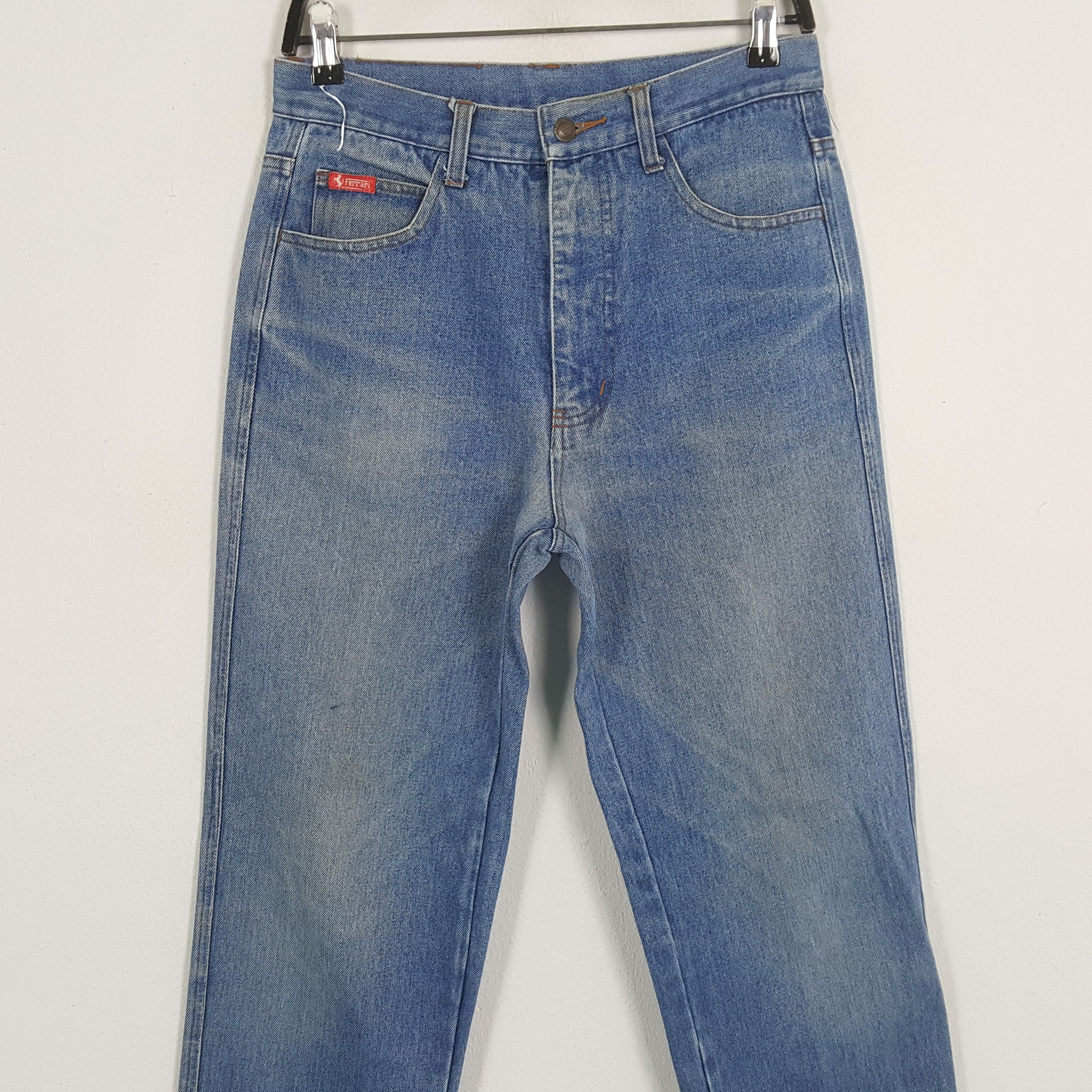 Ferrari × Vintage FERRARI MAGNETI MARELLI Jeans Size US 29 - 5 Thumbnail