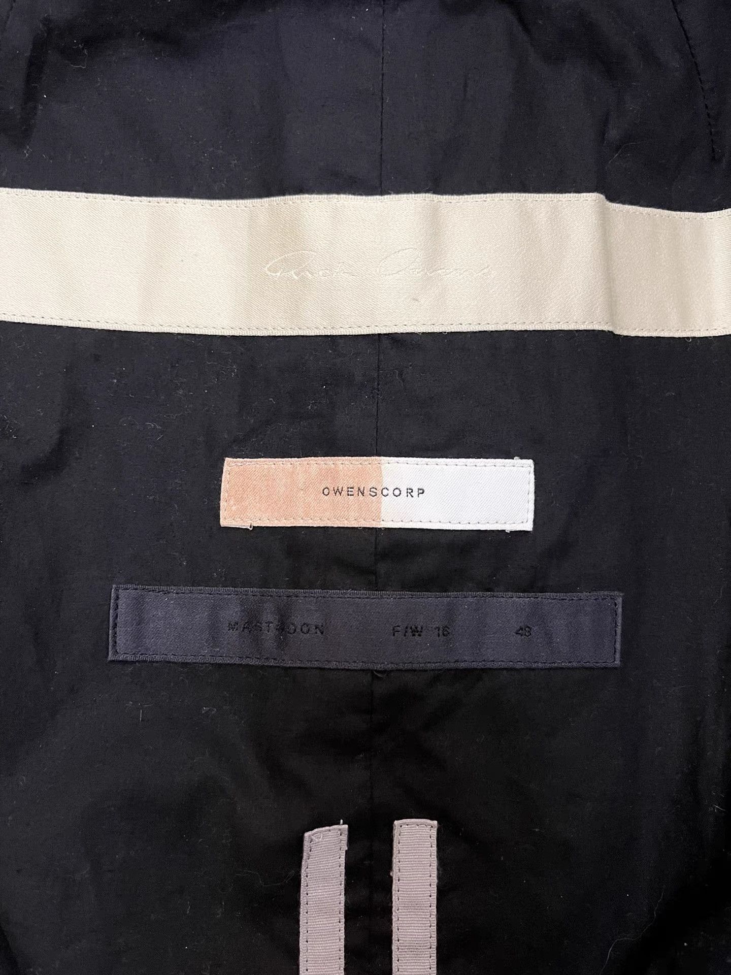 Rick Owens Rick Owens FW16 Splatter Coat (Mastodon Runway Piece) K34 Size US M / EU 48-50 / 2 - 3 Thumbnail