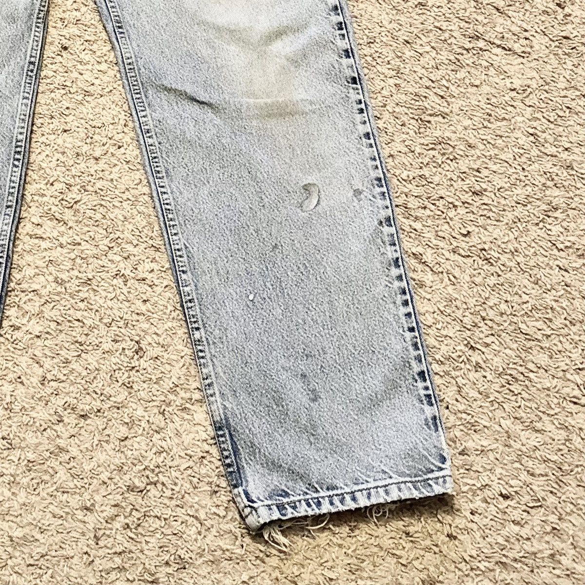 Levi's VINTAGE ORANGE TAB LEVI’S 550 JEANS! Size US 34 / EU 50 - 2 Thumbnail