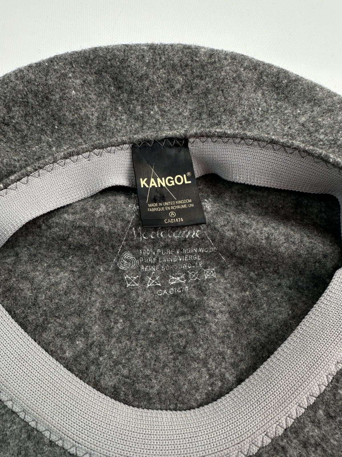 Kangol Vintage Kangol Gray Wool Cap Size ONE SIZE - 4 Thumbnail