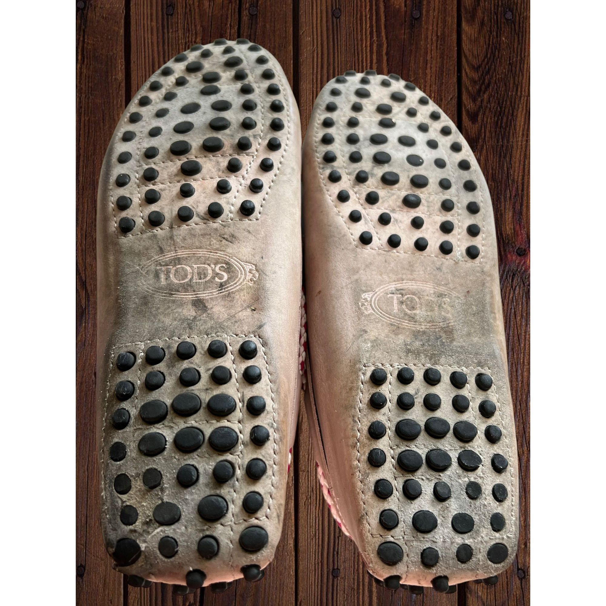 Tod's Tods Heaven Laccetto Scooby Doo Shoes Light Pink Slip On Dri Size US 6 / IT 36 - 10 Thumbnail