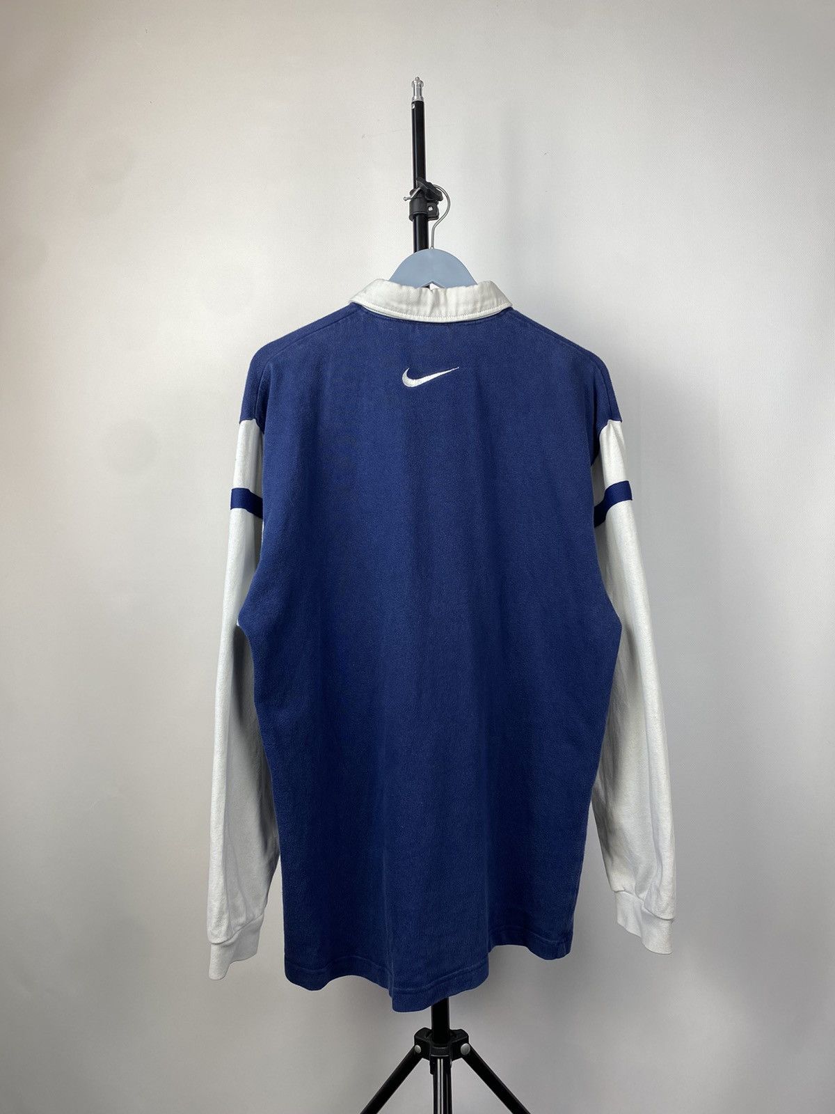 Nike × Vintage Vintage 90s Nike rugby England 🏴󠁧󠁢󠁥󠁮󠁧󠁿 Y2K Travis Scott style Size US L / EU 52-54 / 3 - 8 Thumbnail