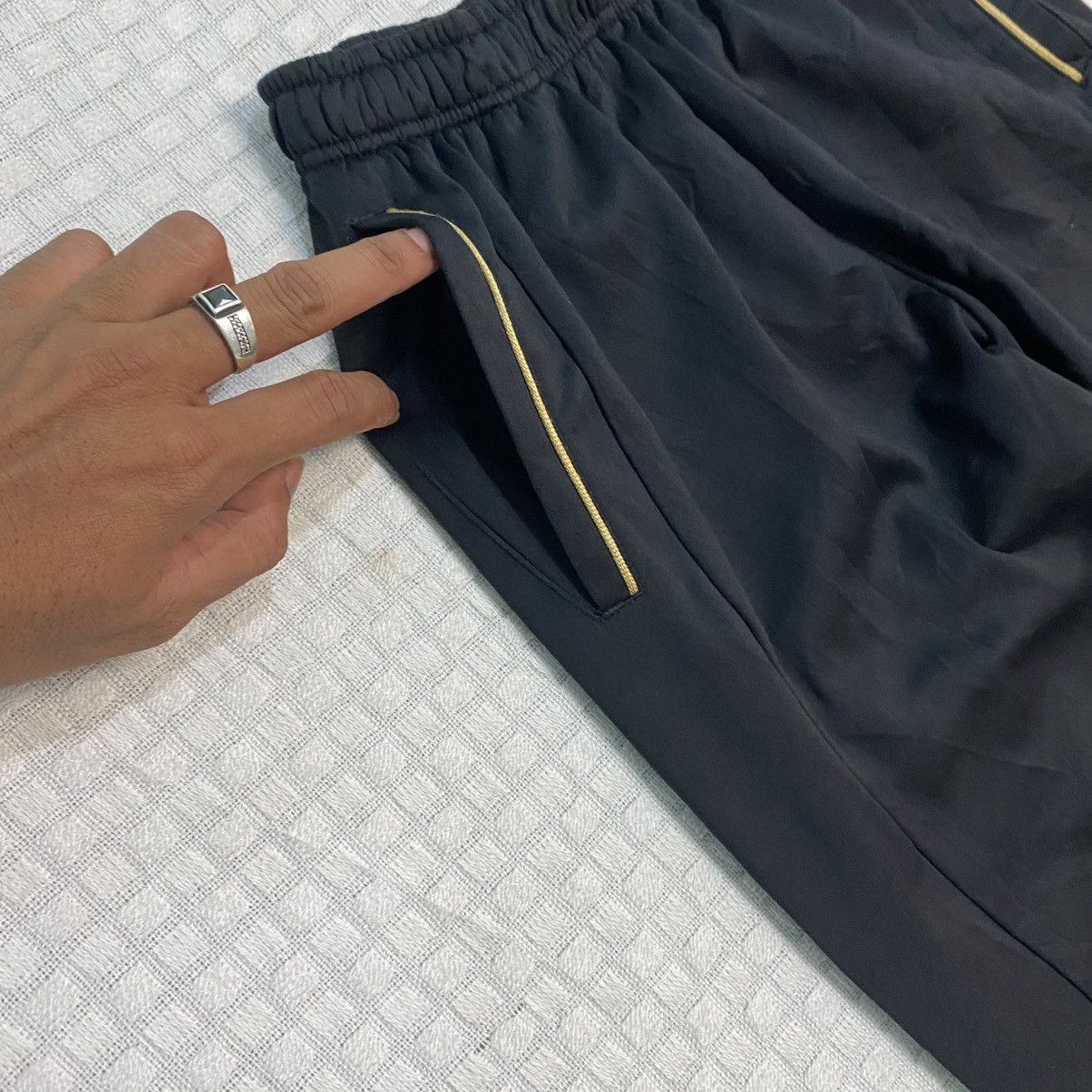 Carhartt Wip × Nike 💥 VINTAGE NIKE SUPER BAGGY 90S WIDE LEG TRACK PANTS Y2K Size US 32 / EU 48 - 5 Thumbnail